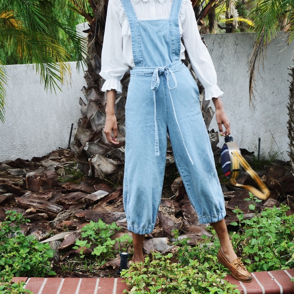 ZARA denim jumper